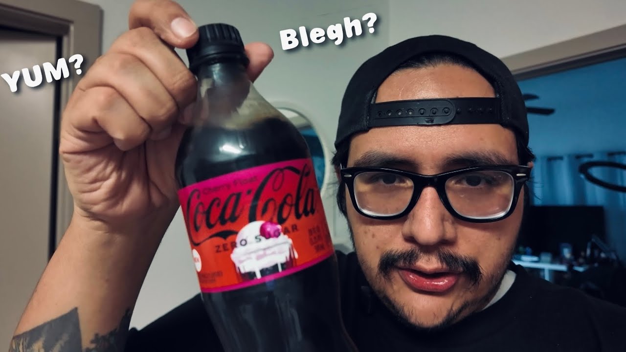 Trying the new Cherry Float Coke | Vlog