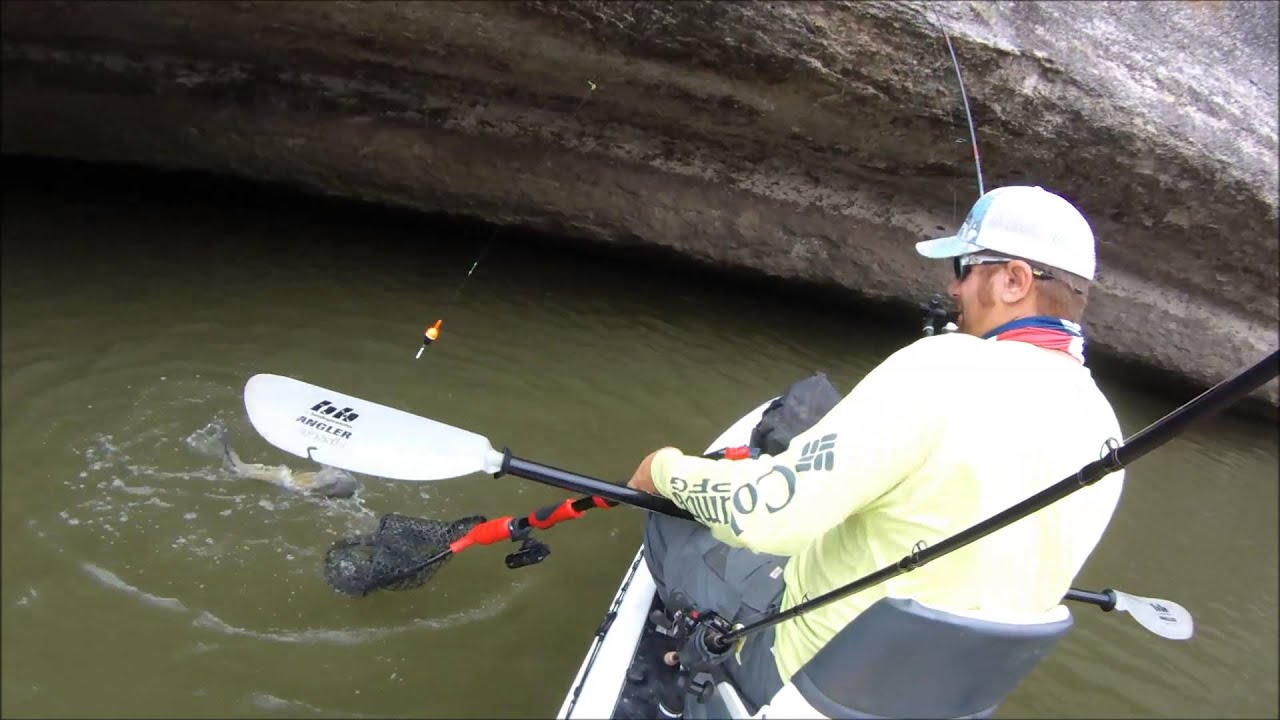 Brazos River Kayak Fishing Learning the Ropes! YouTube