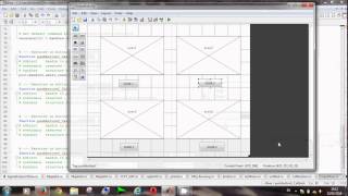 Create four axes on Matlab