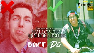 Dos and Don'ts of Halloween Horror Nights
