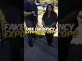 Cops tried to twist a fake emergency into something bigger.