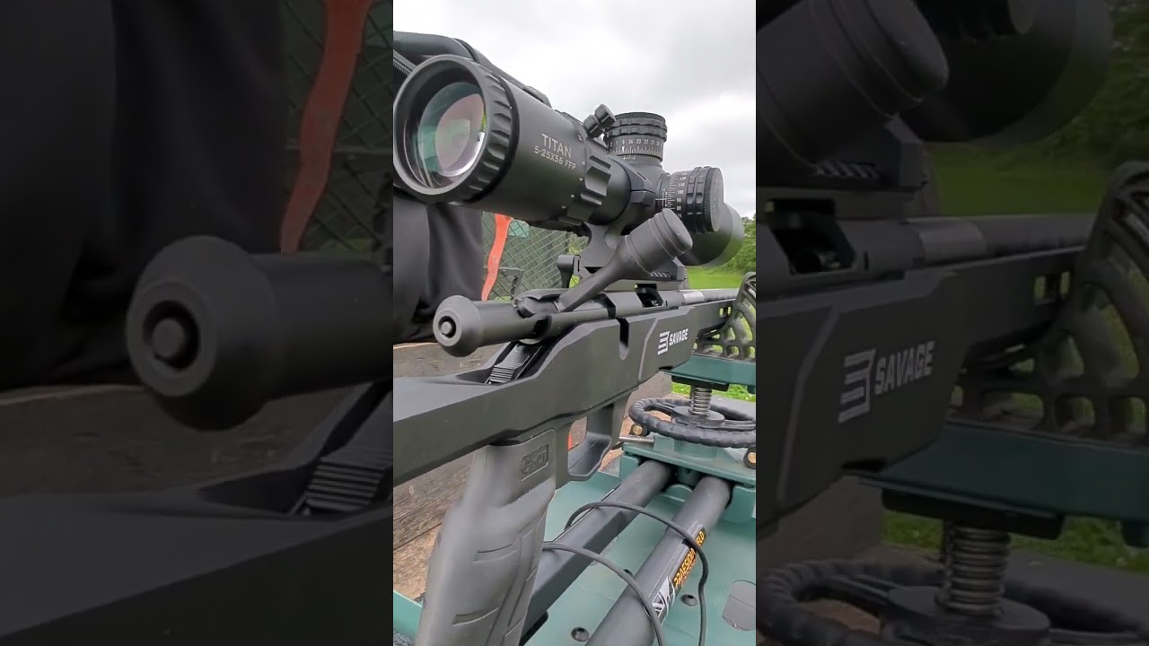 Savage B14 Lite .17HMR Range Time 