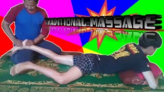 kaki Jajang pegal-pegal/traditional massage.