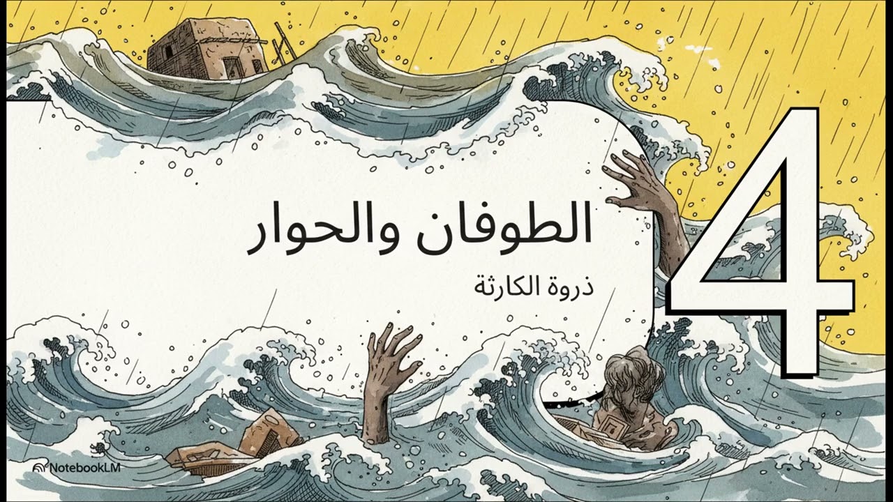 الطوفان العظيم ونشأة سيدنا نوح عليه السلام 