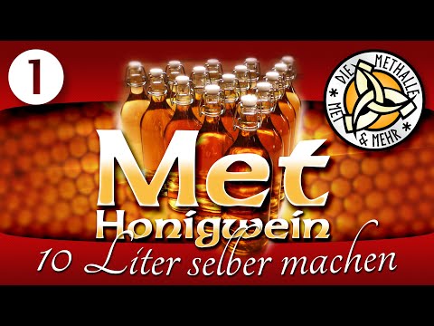 Met / Honigwein selber machen [ Der leckere Trank unserer Ahnen ] 🍯 - Teil 1