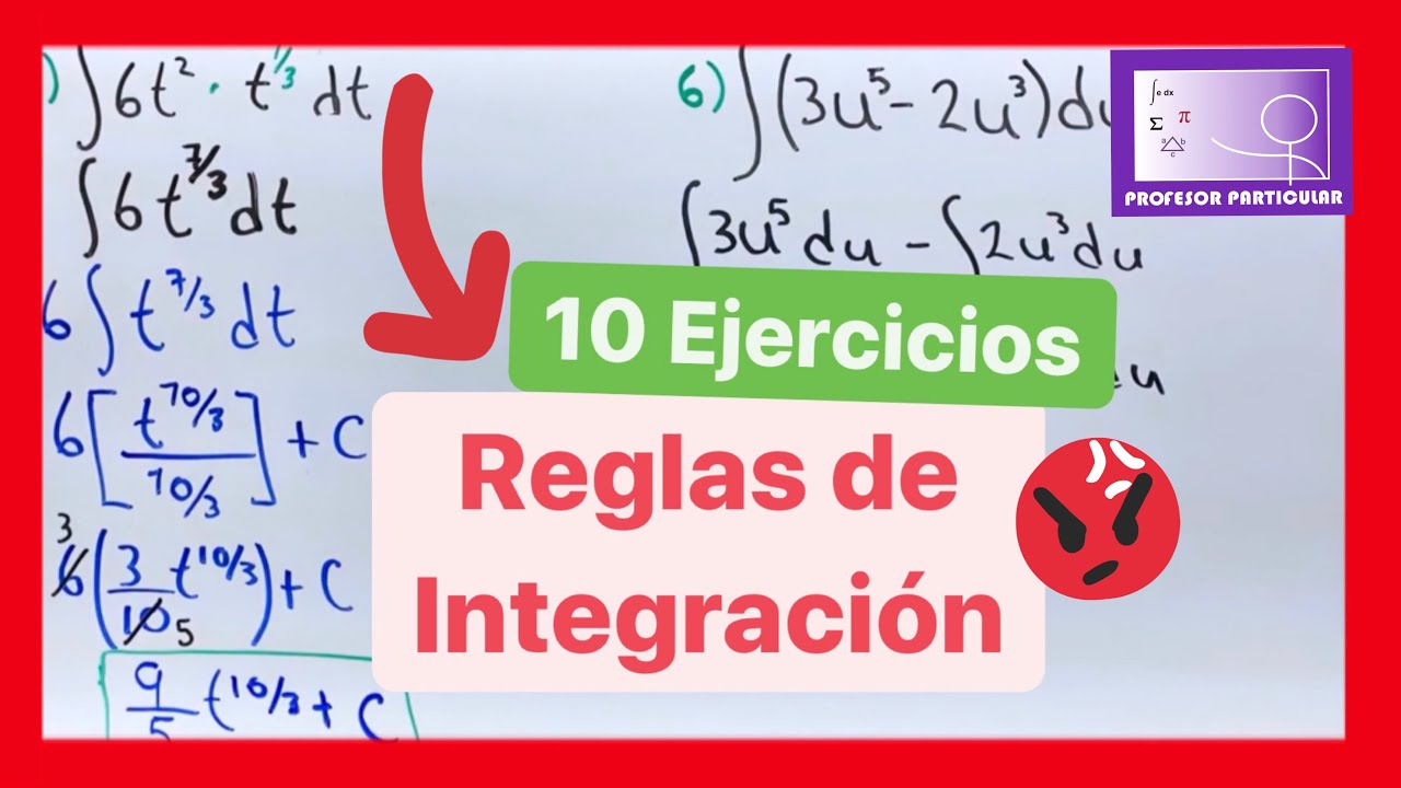 Integrales profesor 10 de mates