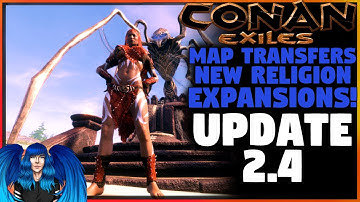 SERVER TRANSFERS, HUGE EXPANSION, NEW RELIGION ZATH -Testlive | Conan Exiles |