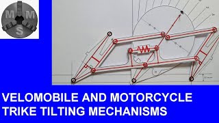 Tilting Trikes Part 1  Velomobile and Motorcycle Trike Tilting Mechanism Design
