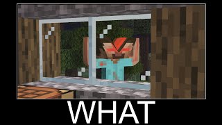 Cursed Steve in Minecraft wait what meme part 227