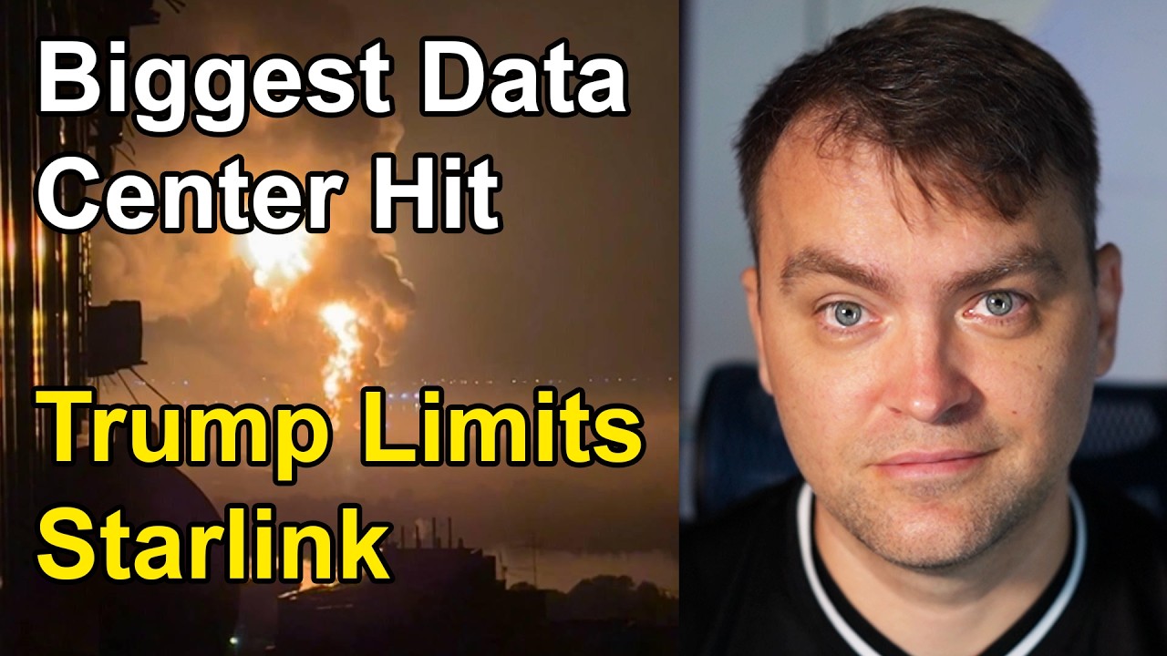 ⁣Update from Ukraine | Wow! Ukraine Strikes Biggest Data Center! Trump Limits Starlink and Intel