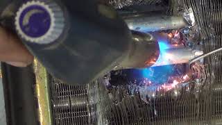 восстановление алюминиевого радиатора пайка алюминия