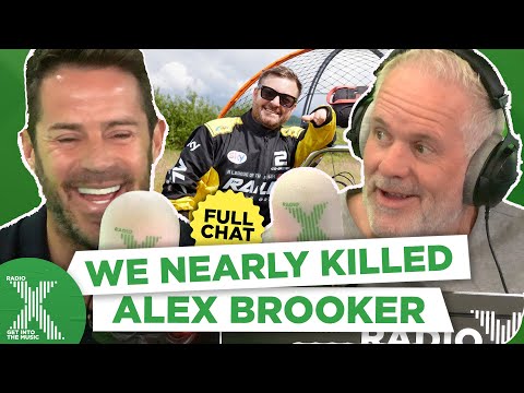 Jamie Redknapp on managing and almost killing Alex Brooker! | The Chris Moyles Show | Radio X