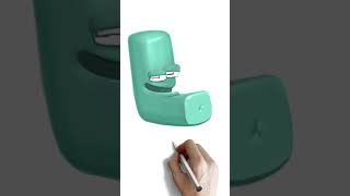 How to Draw Alphabet Lore #L #letterl #shorts #alphabetlore #utoocandraw #howtodraw