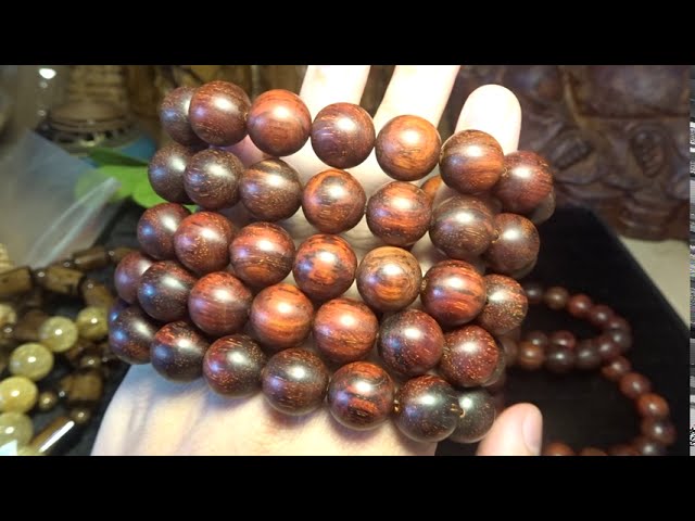 Vòng Tiểu Diệp Tử Đàn Vip 12-14li | Vòng Thạch Anh Tóc Vàng | Vòng San Hô