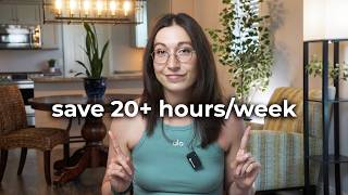 4 ONE-MINUTE Habits That Save Me 20+ Hours a Week - Time Management For Entrepreneurs