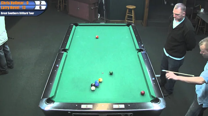 Chris Vollmar vs Larry Nevel at 2011 Carolina Open...