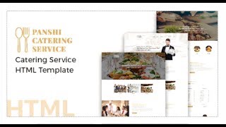 Panshi - Catering Service HTML Template | Themeforest Download