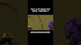 Minecraft Mace PvP Until I Master It - Day 3 #minecraft #minecraftpvp #mace