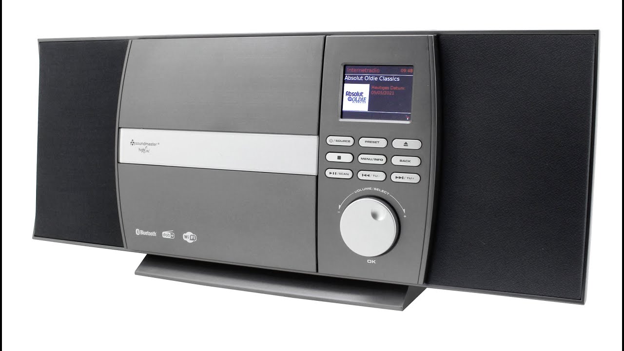 soundmaster® ICD1010AN / The chic all-rounder for wall mounting