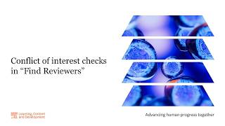 Conflict of interest checks in Find Reviewers