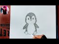 How To Draw A Cute Penguin | Easy drawingfor beginners step by step |Drawing tutorialfor beginners