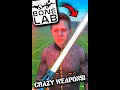 CRAZY BONELAB WEAPONS! // Rocket launcher, chainsaw and LIGHTSABERS in BONELAB?!