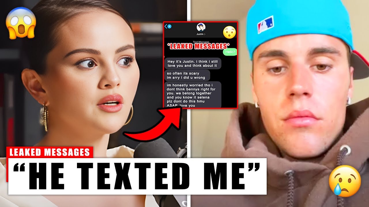 Selena Gomez REVEALS Justin Bieber Texted Her *LEAKED MESSAGES*… YouTube