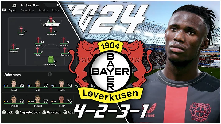 Bayer Leverkusen's 4-2-3-1 Tactics Under Xabi Alonso | EA FC 24