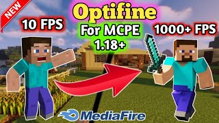 Optifine For MCPE 1.18+|Fix Lags and Increase FPS+🔥