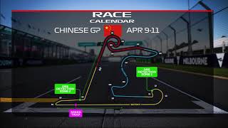 F1 2021 Race Schedule - Calendar *UPDATES IN THE COMMENTS*