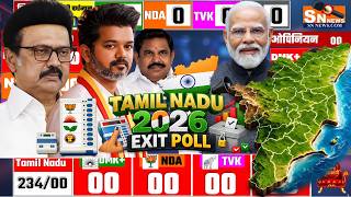 Tamil Nadu 2026 Exit Poll Results | DMK vs NDA vs TVK | Tamil Nadu Election Survey