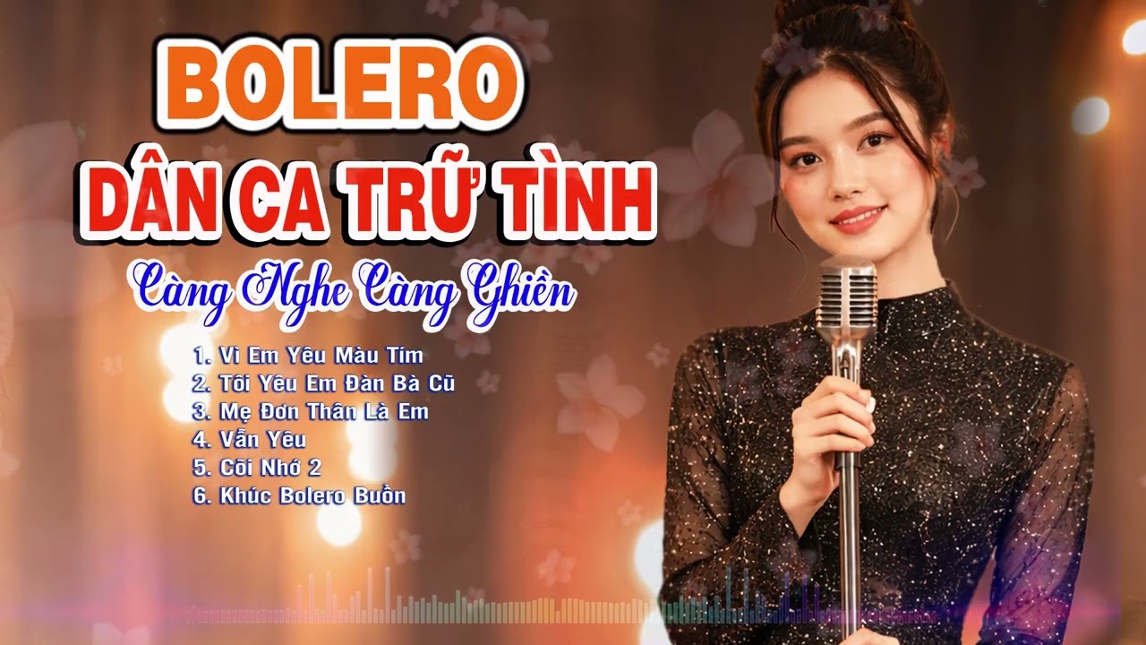 Vì Em Yêu Màu Tím, Bolero Dân Ca Trữ Tình Càng Nghe Càng Ghiền - Thảo Vy AI || Đông Hải AI Official