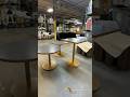 Custom Stone Table Collection | Quartz &amp; Stainless Steel Hospitality Tables