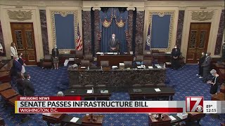 Senate passes infrastructure bill