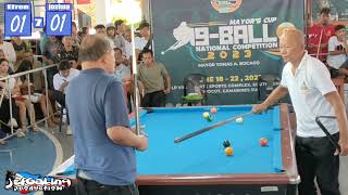 EFREN BATA REYES VS JOSHUA IRIGA 9BALL OPEN 2023 @SIPOCOT CAM. SUR