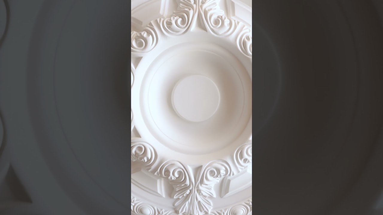 Pompöse große Stuck Rosette für den Altbau oder hohe Räume