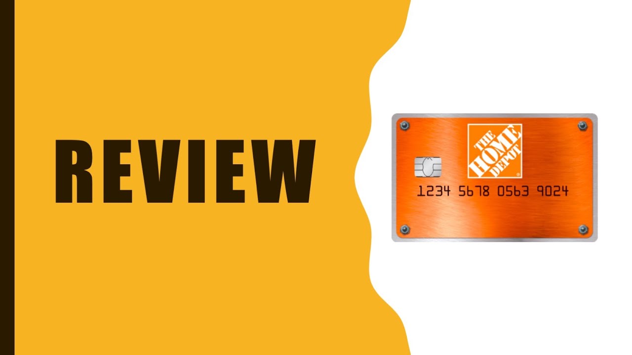 Home Depot Credit Card (Review) YouTube