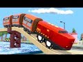 Train City Cartoon - Choo Choo Train - Toy TRAIN CARTOON - Trains for KIDS