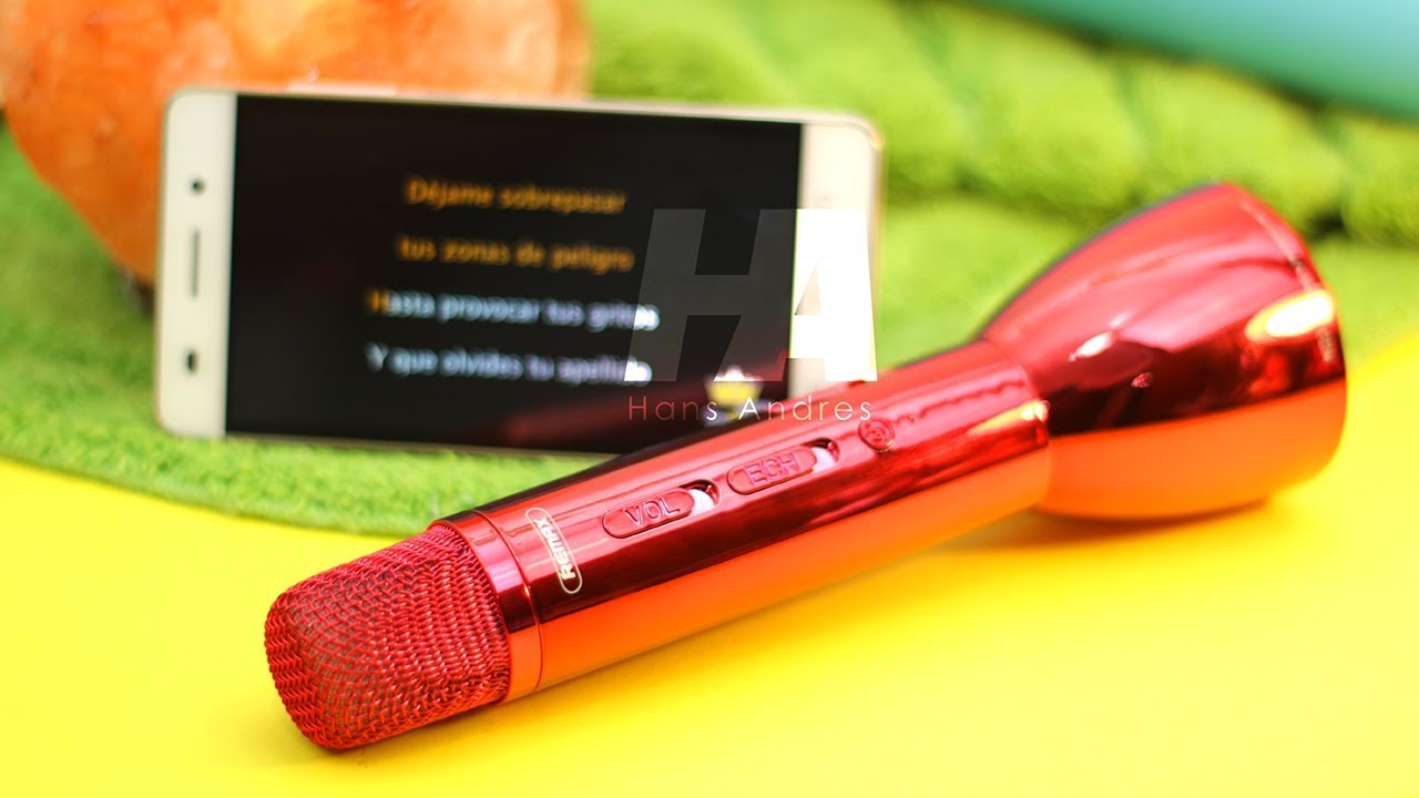 Bluetooth Karaoke Microphone \u0026 Speaker 