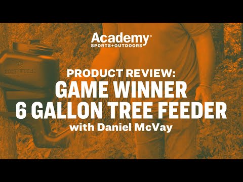 Deer Hunting Game Winner Tree Feeder 6 Gallon Youtube