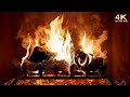 🔥 Cozy Fireplace 4K 🔥 Crackling Christmas Fireplace Ambience