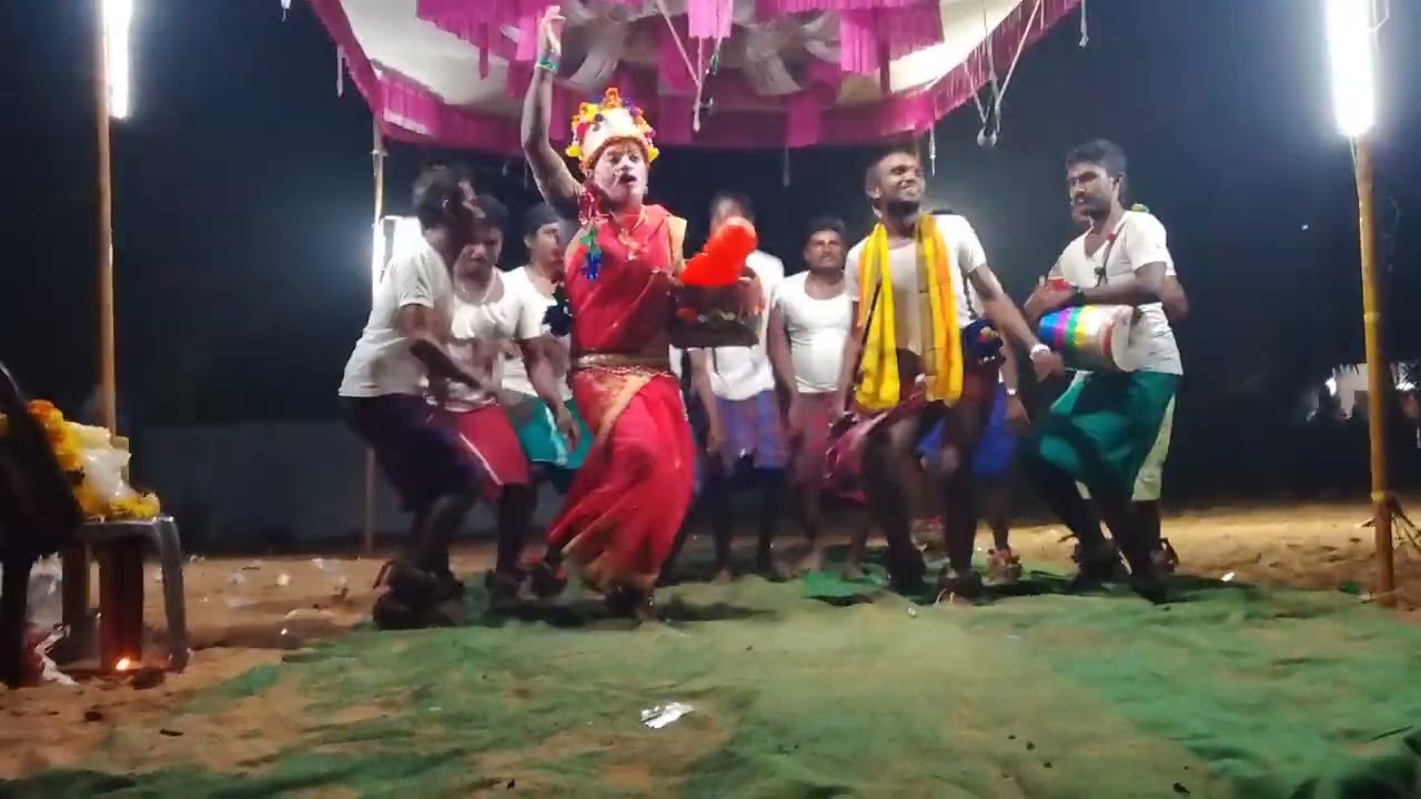 నేలకుండీలు మనబాల రాజేష్ గ్రూప్  మంగాదేవి పాట 