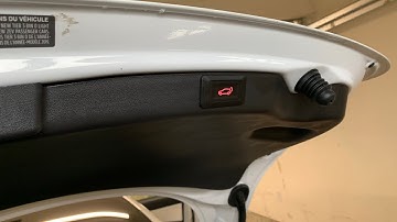 TeslaOffer Tesla Model 3 power lift (open/close) trunk installed