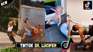 Tiktok Compilation New Funny Trend With Sonido Original-Sr Lucifer Funny Fall Compilation