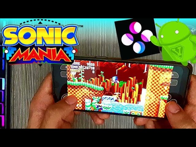 INCRÍVEL!!! SONIC MANIA PLUS MOBILE ANDROID UPDATE 2023 BOTÕES TOUCH  GAMEPLAY 