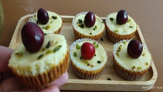 mini cheesecake recipe , Homemade cherry cheesecake recipe, delicious dessert
