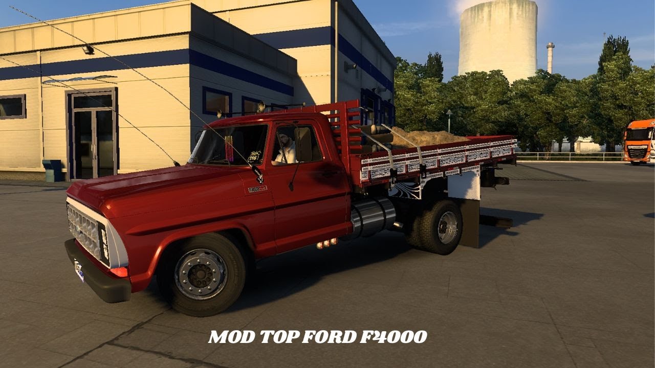 GAME PLAY FORD F4000 VERSÃO 1.55 EURO TRUCK SIMULATOR 2