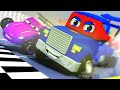 Racerbilen - Superlastbilen Carl i Bilköping 🚚 ⍟ Tecknade serier för barn