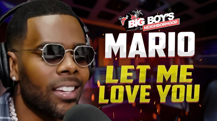 Let Me Love You Live version - Live performance video thumbnail