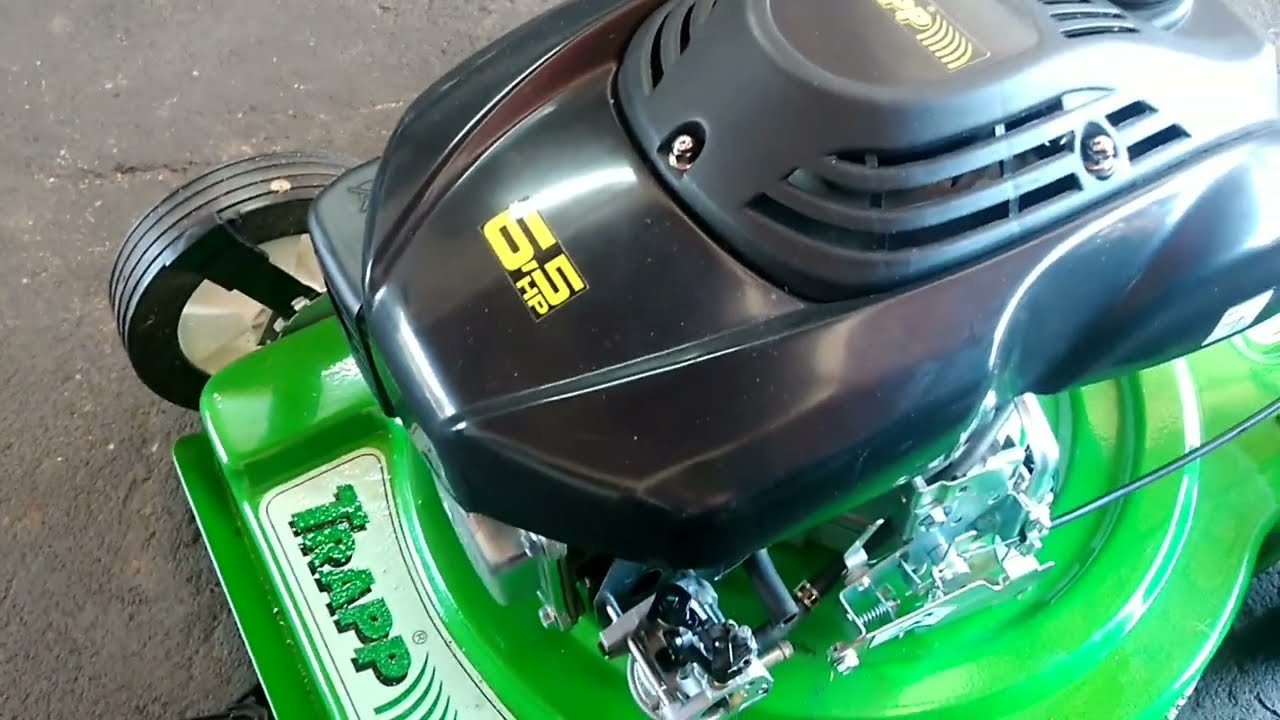 cortador de grama trapp não funciona